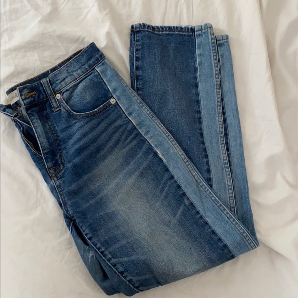 Madewell cruiser straight jeans